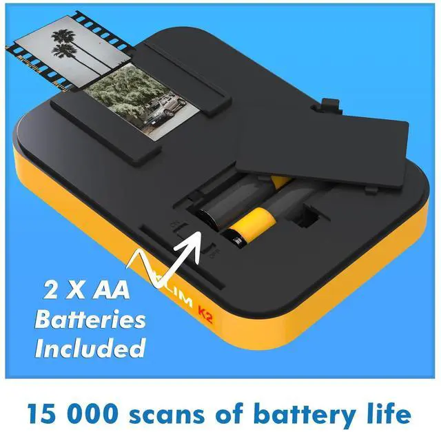 Alt view image 5 of 7 - K2 Mobile Film Scanner 35mm + New + Positive & Negative Scanner + Slide Scanner + Photo Scanner + 35mm Color Film Developing Kit Essential + Your own 35mm Film Developing Service at Home