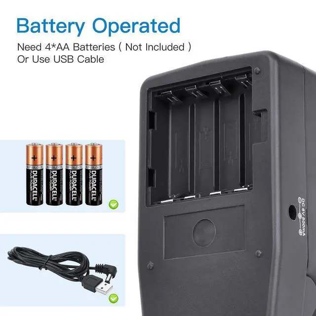 Alt view image 3 of 7 - 35mm Slide and Film Viewer, Negative Scanner, Desk Top LED Lighted Illuminated Viewing, 3X Magnification, USB Powered