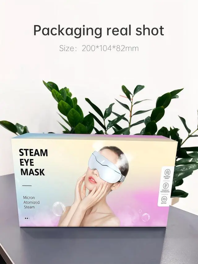 Alt view image 3 of 7 - Eye Steamer for Dry Eye, Steam Therapy Mask 2 Levels, Adjustable Steam Eye Massager with Heat, Smart Hot & Cold Nano Mist Eye Moisturizing, Gifts for Women Men Mom Dad