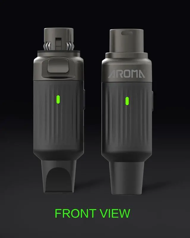 Alt view image 6 of 7 - Aroma Wireless XLR Transmitter and Receiver, Professional UHF Wireless Microphone System for Stable Transmission, 7-Channel, 130ft Range, Wireless Mic Adapter for Dynamic Mics/PA/Mixer(ARC2)