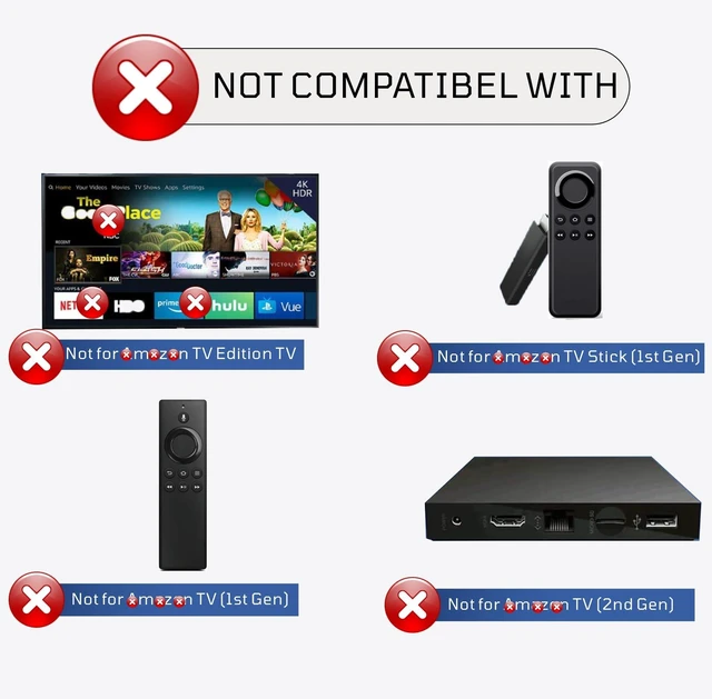 Alt view image 4 of 7 - Replacement for Fire Stick Remote, Fire TV Stick Remote Select/Plus/Max/HD | Universal, Alexa Voice Control, Youtube Button, Amazon FireStick, Cube, Easy Pairing