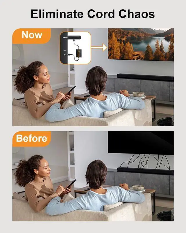 Alt view image 5 of 7 - USB Power Cable Adapter for Fire TV Stick, Powers Streaming TV Sticks Directly from TV's USB Port, 5V/2.1A for FireStick 4K/4K Max, Eliminates AC Adapter Dependency and Declutters Wires