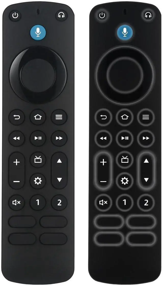 Main image of Voice Remote Pro with Backlit Button, Replacement for Fire Smart-TV-Stick, TV Cube, Compatible with Insignia/Toshiba/Omni/Pioneer Fire Smart TVs, with Remote Finder, Tv Controls
