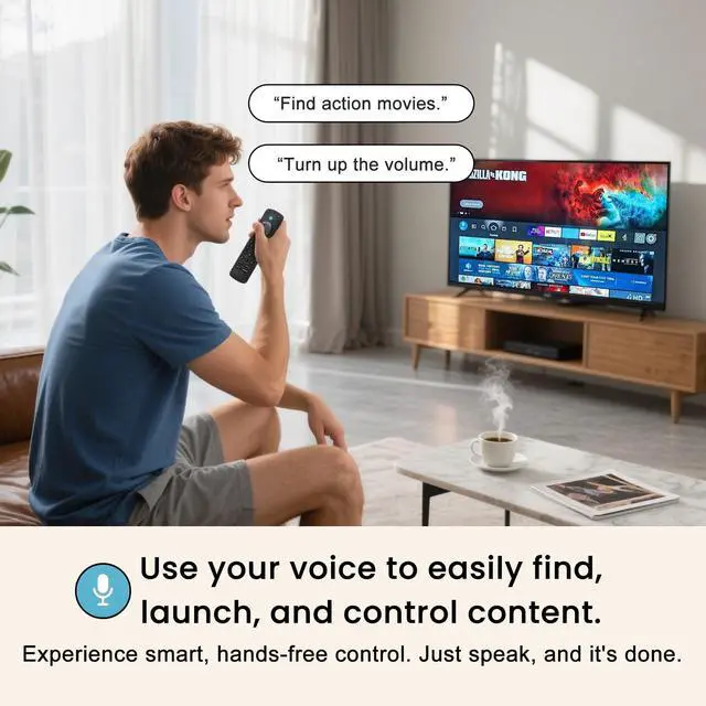 Alt view image 3 of 7 - Voice Remote Pro with Backlit Button, Replacement for Fire Smart-TV-Stick, TV Cube, Compatible with Insignia/Toshiba/Omni/Pioneer Fire Smart TVs, with Remote Finder, Tv Controls