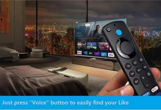 Alt view image 6 of 7 - Amazon Fire Stick Remote Replacement Control Fit for Fire Stick 2nd Gen, 3rd Gen, Lite, 4K,4K MAX Fire Cube (1st Gen, 2nd Gen, 3nd Gen), Fire (3rd Gen PendantDesign) 3nd 7.22