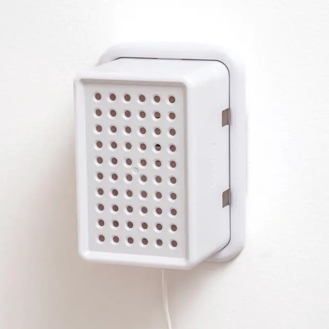 Main image of Large Outlet Cover Box for Outlet Covers Proofing Extra Large Proof Outlet Cover Box for Bulky Plugs, Doorbell Transformers, Wide Adapters & Power Bricks