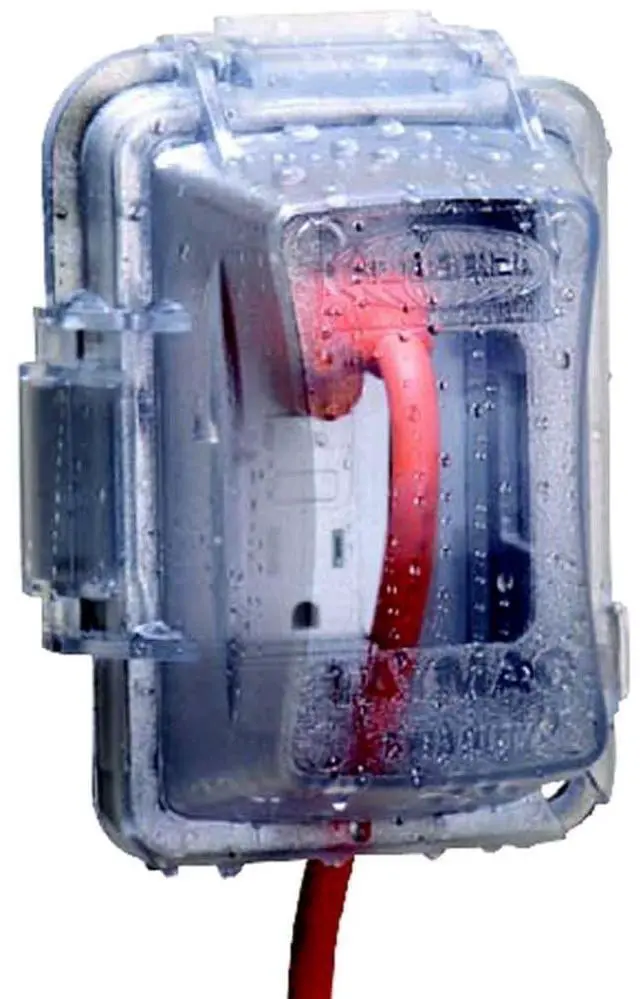 Main image of MM420C 1-Gang Nonmetallic Extra Duty Weatherproof In-Use Horizontal/Vertical 16-in-1 Standard Cover, 2.75 in, Clear