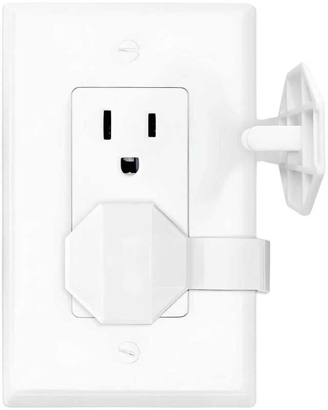 Main image of Outlet Covers Baby Proofing (6 Pack) Always-Connected Child Proof Outlet Plug Covers for Electrical Outlets Easy Install Baby Outlet Covers, 12-Outlet Coverage