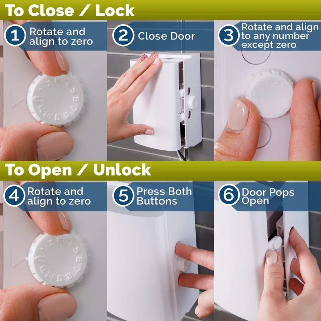 Alt view image 3 of 7 - Outlet Cover BOX Baby Proofing (2 Pack) Patented Dual-Lock for Much Better Toddler Proofing, Easier Operation, Simple 3 Step Install with Included Screws. Provides Extra Space Inside for Plugs (White)