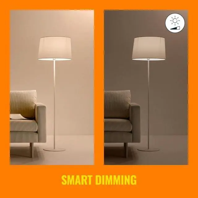 Alt view image 5 of 5 - Remote Light Switch, Works with All WiZ Products, Turn Lights On or Off, Brighten or Dim Room, Control Switch, 1 Pack