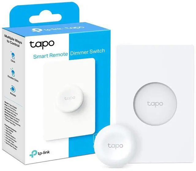 Main image of Smart Button | Wireless Remote Dimmer Switch | 3-Way Control | Tap & Rotate HUB Required | 1+ Year Battery Life