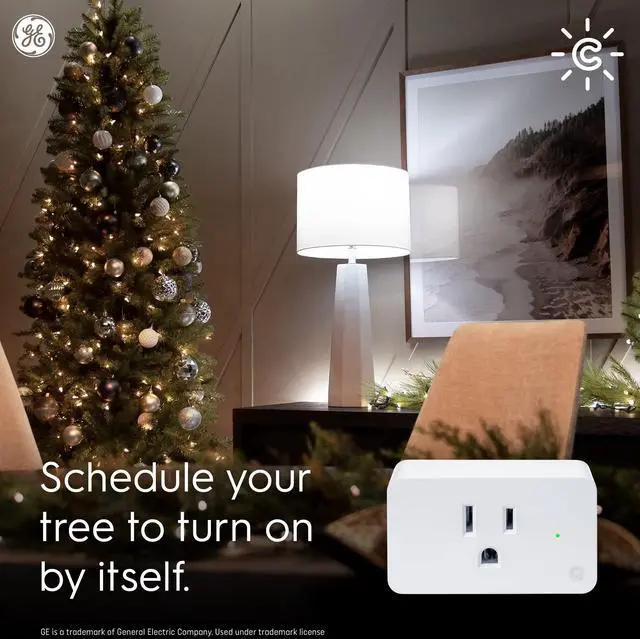 Alt view image 6 of 7 - Smart Indoor Plug, Smart Outlet Control, WiFi Outlet Plug, Matter Compatible, Works with Alexa and Google Home