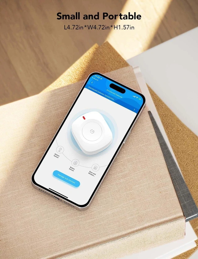 Alt view image 5 of 7 - Wireless Mini Smart Button Sensor, Group Control Multiple Devices | Versatile Control Switch, 180ft Bluetooth Wireless Range, Battery Powered, Supports Most GoveeLife Smart Products 2Pack