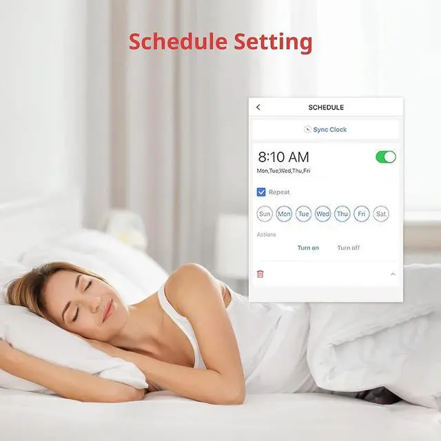 Alt view image 4 of 7 - Smart Switch Button Pusher (Bluetooth) Fingerbot for Rocker Switch/One-Way Buttons, App Timer Control, No Wiring, Optional Hub Required for Voice/Remote, White