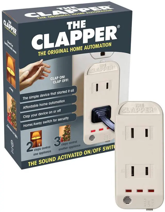 The Original Home Automation Sound Activated Device, On/Off Light Switch, Clap Detection, As Seen On TV