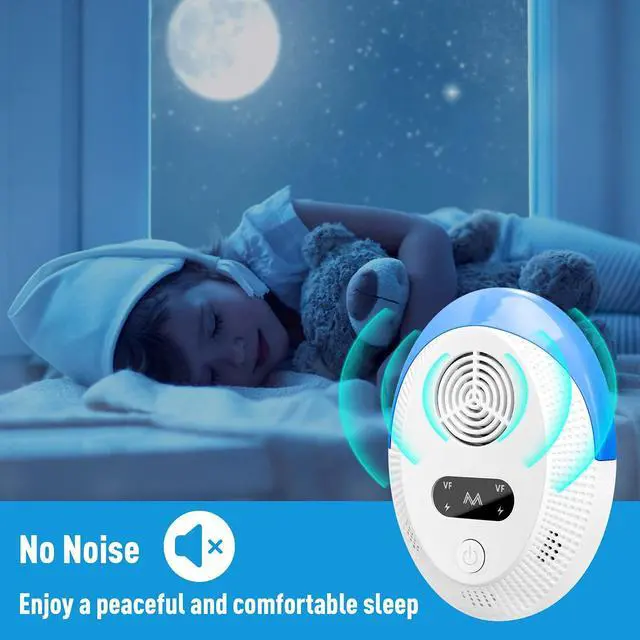 Alt view image 7 of 7 - 2026 Upgraded Mouse Repellent, Ultrasonic Pest Repeller, Home Indoor Pest Repellent for Insect, Roach, Spider, Ant, Bug, Rodent, Mouse, Bugs, Mosquito, Mice, 6 Packs