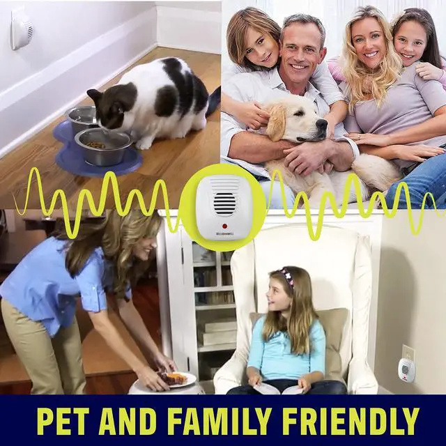Alt view image 6 of 7 - Ultrasonic Pest Repeller plug in device Complete Kit 6 Pack, Effectively Aids to repel mice, bugs, Rats, Rodents, Mosquitos, roaches, Spiders and Ants Chemical, odor and sound free