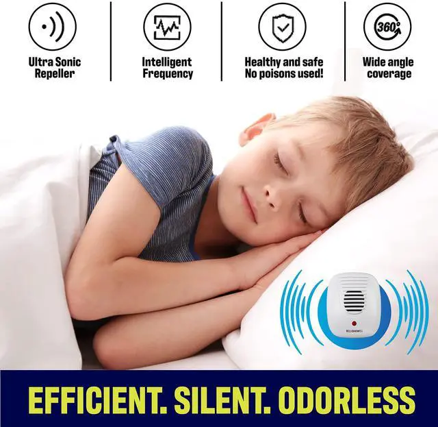 Alt view image 7 of 7 - Ultrasonic Pest Repeller plug in device Complete Kit 6 Pack, Effectively Aids to repel mice, bugs, Rats, Rodents, Mosquitos, roaches, Spiders and Ants Chemical, odor and sound free