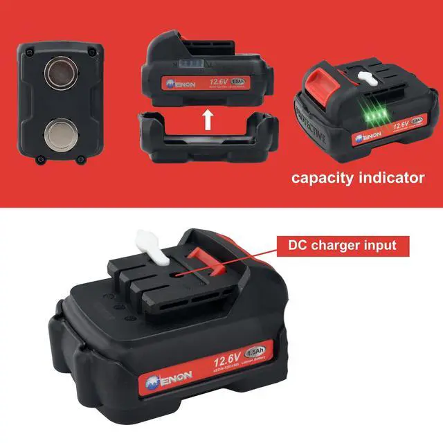 Alt view image 6 of 7 - Brushless Cordless Drill Set,12V Power Drill Set with Battery and Charger, Electric Driver/Drill Bits, 3/8'' Keyless Chuck,20+1 Torque Setting, 300 inch-lbs, with LED Electric Drill Set