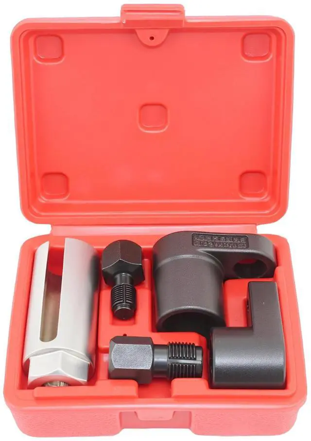 Main image of 5 PCS Automotive O2 Oxygen Sensor Socket Offset 02 sensor Wrench Remover Tool and Thread Chaser Tool