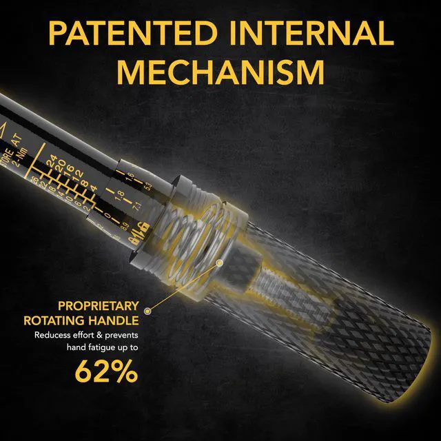 Alt view image 6 of 7 - Bike Torque Wrench 1/4-Inch Dr. 15-Piece Kit | 72-Tooth Gear, Dual-Direction Click Type 2~26 Nm / 17.7~230.1 in-lb (LX-191)