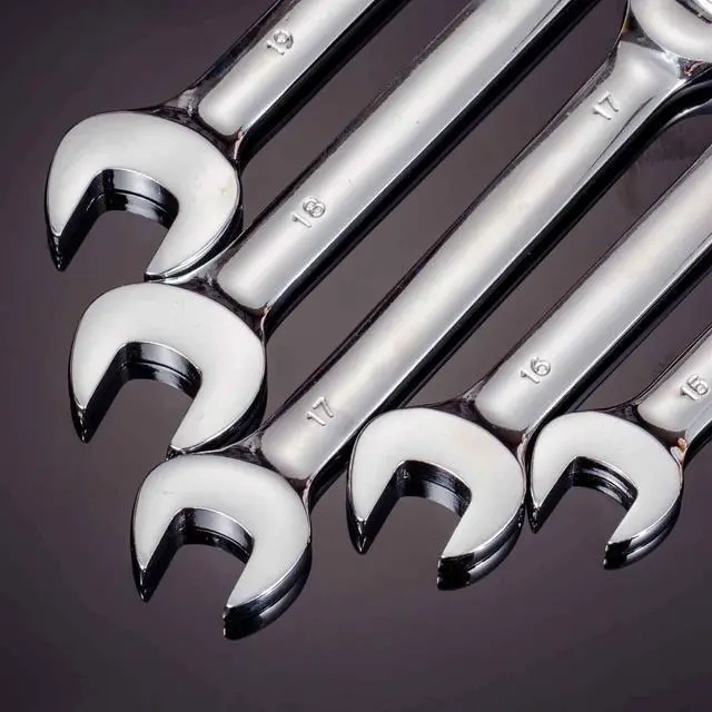 Alt view image 5 of 7 - Flexible Ratchet Wrench Set 12pcs 8-19mm Spanner Gear Ring Ratcheting Combination Flexi Wrench Kit Metric Flex Head | Spanner Gear Ring Ratcheting Combination Flexi Wrench Kit Metric Flex Head