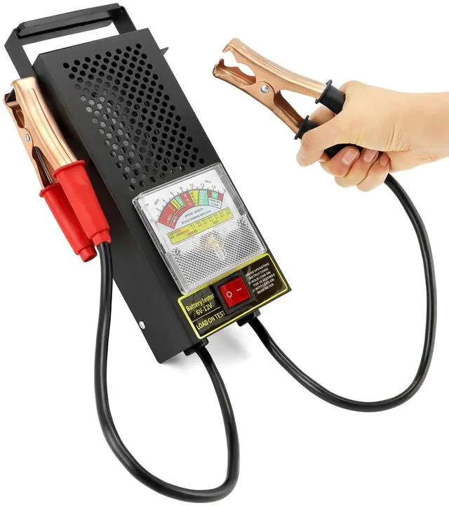 Alt view image 3 of 7 - 12V 100A Battery Load Tester & Voltage Tester 24338 for Cars, Trucks, RVs, Golf Carts - Versatile and Powerful Automotive Diagnostic Tool with Alternator Testing