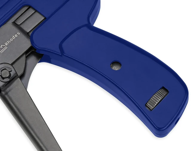 Alt view image 5 of 7 - 42709 Zip Tie Gun/Cable Tie Install Tool, Adjustable Tension with Built-In Cutter, for Nylon Ties up to 1/4- Blue
