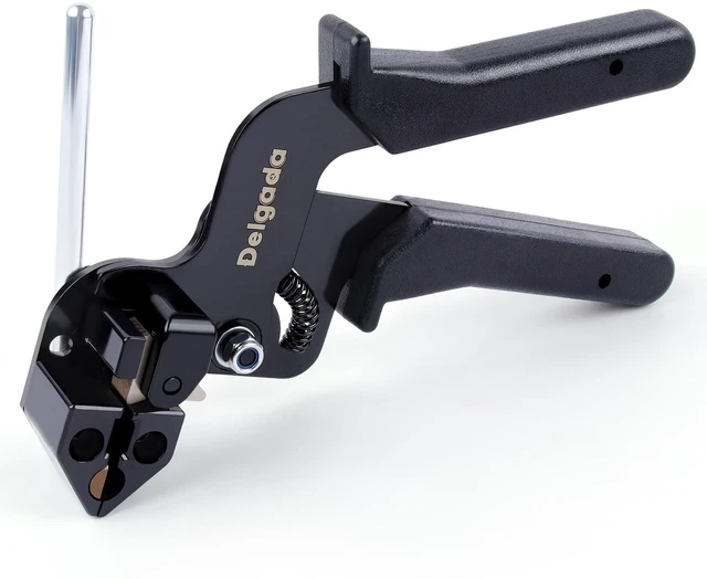 Main image of Metal Cable Tie Gun, Heavy Duty Stainless Steel Zip Ties Tool Cutter, Tightening Cutting Outdoor Chain Link Fence Ties