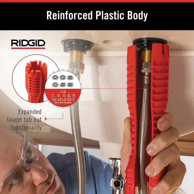 Alt view image 3 of 7 - Change Plumbing Wrench Faucet Installation and Removal Tool