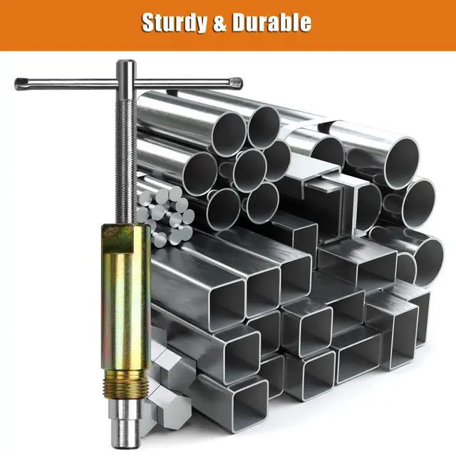 Alt view image 6 of 6 - Compression Sleeve Puller Tool Remove Nut & Ferrule Of Pipe 03943, Sleeve Remover For 1/2 Compression Fittings Only, Corroded & Frozen Supply Stops, Plumbing Tools Compression Ring Removal Tool