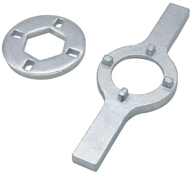 Main image of Washer Spanner Wrench Fit for G-E Whirl-pool Washer Parts | 1-11/16 Inch Washing Machine Tub Nut Wrench, Replaces TB123B ERTB123A AP6832671 AP4503397 Washer Wrench by AMI PARTS
