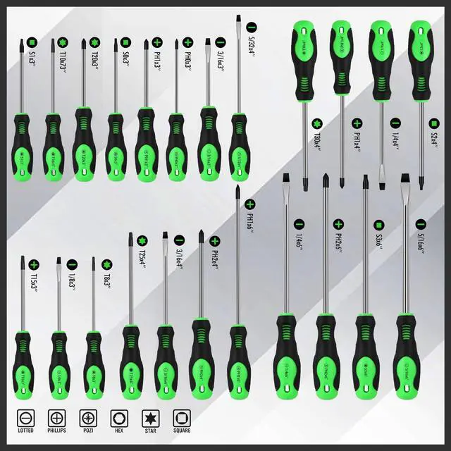Alt view image 2 of 7 - 118-Piece Magnetic Screwdriver Set with Plastic Racking, Precision Screwdrivers, Magnetizer, Demagnetizer, Nut Drivers, Ratchet Handles, Allen Keys, Sockets & More - DIY Tools & Gift for Men
