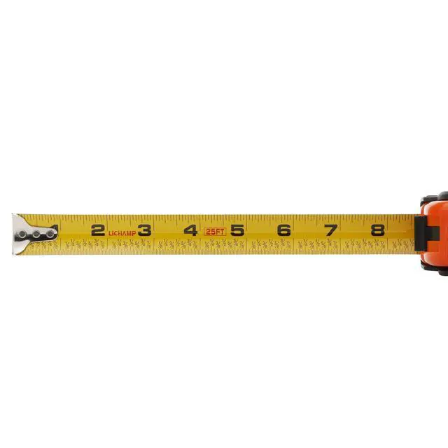 Alt view image 4 of 7 - Tape Measure 25 ft, 6 Pack Bulk Easy Read Measuring Tape Retractable with Fractions 1/8, Measurement Tape 25-Foot by 1-Inch