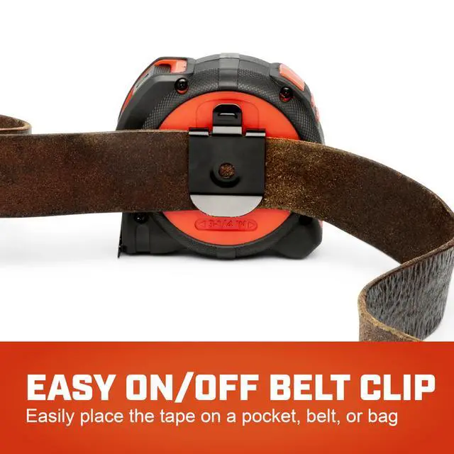Alt view image 3 of 4 - Lufkin 25 Ft. SHOCKFORCE NITE EYE Magnetic Tape Measure | LM1325B-02