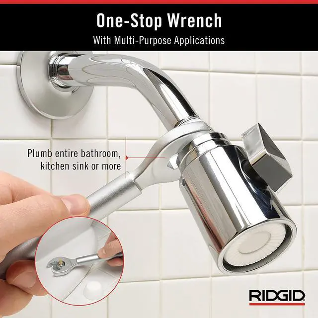 Alt view image 4 of 7 - One Stop 2-in-1 Wrench for Angle Stops, Straight Stops, and Compression Couplings
