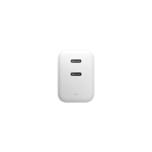 Alt view image 3 of 7 - Native Union Fast GaN Charger PD 35W Ultra-Compact Power Delivery Enabled USB-C Charger Up to 35W for MacBook Air, iPads, iPhones & More (White)