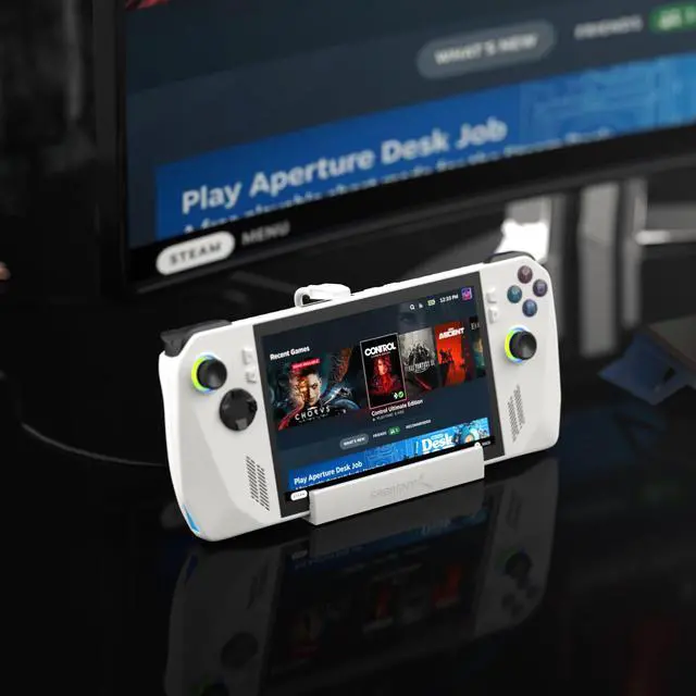 Alt view image 6 of 7 - Docking Station for Asus ROG Ally, 6-Port USB Type-C, 4K@60Hz HDMI, 5Gbps USB Ports, Power Delivery, Compact Design for Gaming (DS-RA6P)