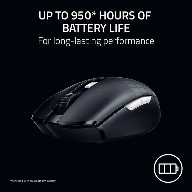 Alt view image 4 of 7 - Orochi V2 Mobile Wireless Gaming Mouse: Ultra Lightweight - 2 Wireless Modes - Up to 950 Hrs Battery Life - Mechanical Mouse Switches - 5G Advanced 18K DPI Optical Sensor - Roblox Edition