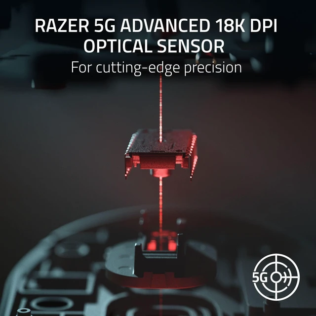 Alt view image 6 of 7 - Orochi V2 Mobile Wireless Gaming Mouse: Ultra Lightweight - 2 Wireless Modes - Up to 950 Hrs Battery Life - Mechanical Mouse Switches - 5G Advanced 18K DPI Optical Sensor - Roblox Edition