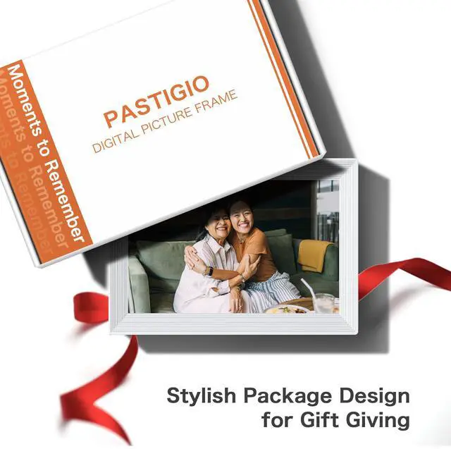 Alt view image 5 of 7 - WiFi Digital Picture Frame, Birthday Gifts for Women, 10.1 Inch 1280 * 800IPS Touch Screen Digital Photo Frame, 32GB Memory, Auto-Rotate, Share Picture Video, Birthday Gift for Mom, Dad, Wife