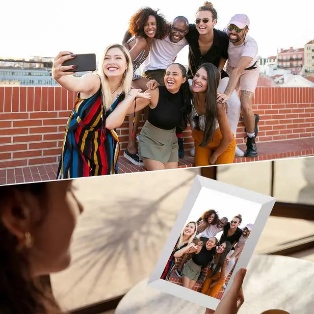 Alt view image 7 of 7 - WiFi Digital Picture Frame 32GB Memory 10.1 Inch, 1280x800 HD IPS Touch Screen Photo Frame Electronic, Easy Setup, Share Photos or Videos Anywhere via Free Frameo APP