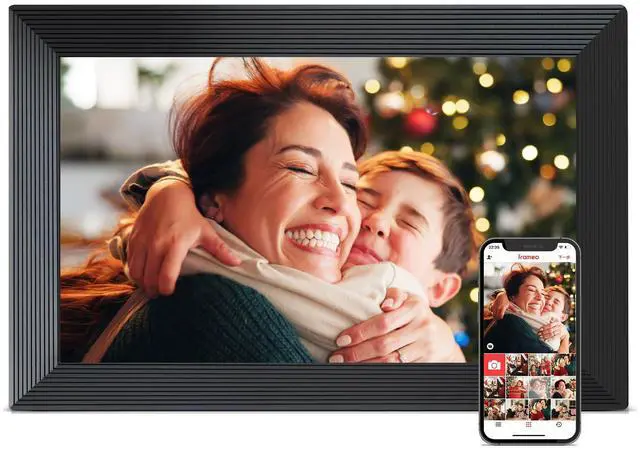 Main image of Digital Picture Frame, WiFi 10.1 Inch 1280*800IPS HD Touch Screen Digital Photo Frame, 16GB Memory, Auto-Rotate, Share Picture Video, Birthday Gifts for Women, Gifts for Mom, Dad, Wedding Gifts