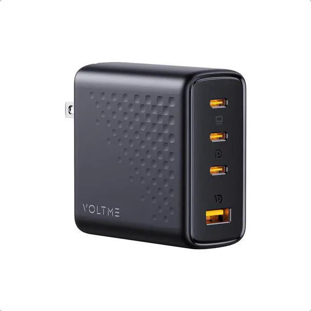 Main image of 100W USB C Charger, 4-Port PD GaN Foldable Compact Fast Wall Charger Power Adapter for MacBook Pro/Air, iPad Pro, iPhone 16/15/14, Galaxy S24 Ultra, Steam Deck, Google Pixelbook