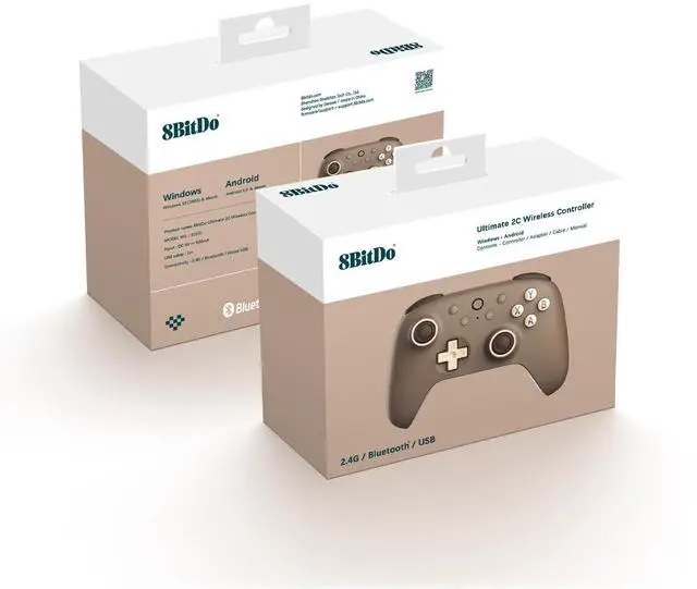 Alt view image 7 of 7 - Ultimate 2C Wireless 2.4G Controller for Windows PC and Android, Gamepad with Hall Effect Joysticks and Hall Triggers, 1000Hz Polling Rate, Remappable L4/R4 Bumpers - Black Myth: Wukong