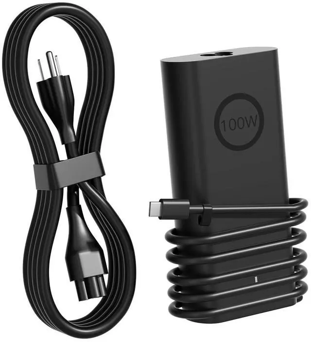 Main image of 100W USB-C Charger Compatible with Dell Precision 5770 5760 5680 3580 Latitude 9440 9510 9520 7640 5340 XPS 9440 9720 Inspiron-14 16 7430 7640 Pro Rugged 13 14 16 Laptop