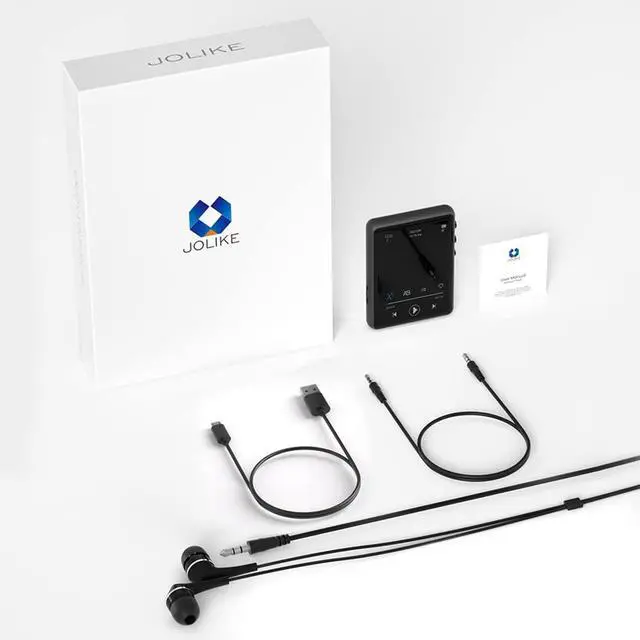 Alt view image 7 of 7 - MP3 Player Bluetooth 5.3, Full Touch Screen HiFi Lossless MP3 Music Player, Line-in Speaker, with line Recorder, FM Radio, Support up to 128 GB (Black)