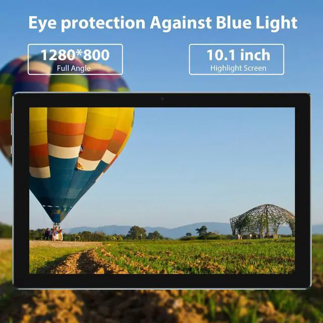 Alt view image 3 of 7 - Android 15 Tablet, 10 Inch 8GB RAM+64GB ROM Tablets with Keyboard Mouse Case Stylus, 1.8Ghz Quad-core Processor, 8MP Camera, 6000mAh Battery, 1280*800 IPS HD Touch Screen, 5G WiFi6 Tablet Black