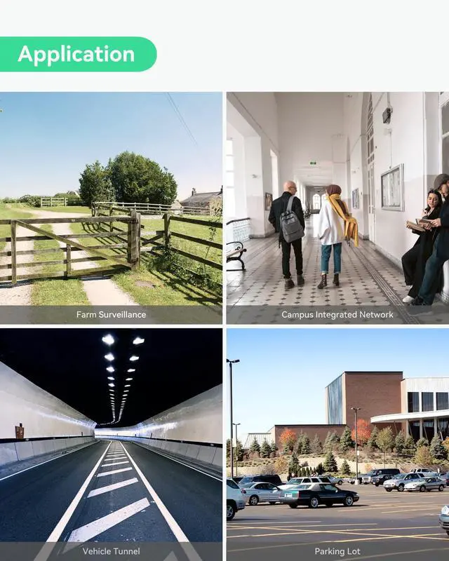Alt view image 6 of 7 - 4 Ports UltraReach PoE Switch with Remote Cloud Management, Up to 2600ft Long Range PoE and Data Transmission, 2 High-PoE+ Ports for Big PTZ Cameras