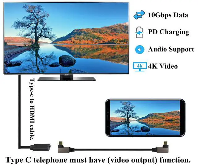 Alt view image 5 of 7 - Right Angle USB C to USB C 3.1 Gen 2 Cable (3A) USB 3.1 Type C Male to Male Extension Cable Fast Charging Compatible for Google Pixel 4 3 XL,Samsung Galaxy Note 10 S20,MacBook(0.3M/2Pack)